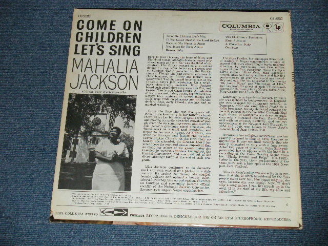 画像: MAHALIA JACKSON - COME ON CHILDREN (Ex+/Ex+++)  / 1960 US ORIGINAL "6 EYES Label" STEREO Used LP 