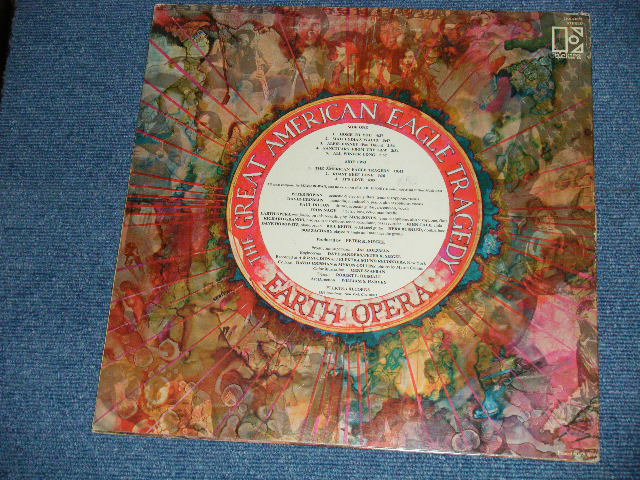 画像: EARTH OPERA (with DAVID GRISMAN,JOHN CALE ) - THE GREAT AMERICAN EAGLE TRAGEDY  (Ex/Ex+ Looks:Ex+) / 1969 US AMERICA ORIGINAL Used  LP 