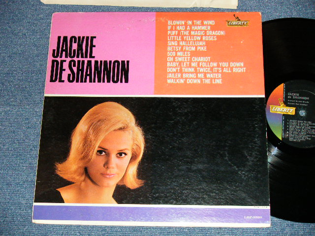 画像1: JACKIE DeSHANNON  DE SHANNON - JACKIE DE SHANNON (  Ex+/Ex+ Looks:Ex ) / 1963 US AMERICA ORIGINAL 1st Press "LIBERTY Logo on LEFT SIDE" Label MONO Used LP 