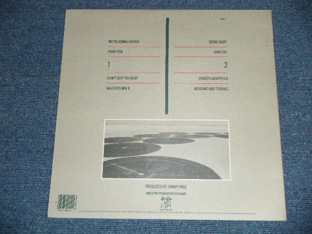 画像: LED ZEPPELIN - CODA ( Matrix # A) ST-SS 825101-C B17458-C  △3180(3) / B) ST-SS 825101-C B17459  △3180-X ) ( MINT-/MINT- )  / 1982 US AMERICA  ORIGINAL Used LP With ORIGINAL INNER SLEEVE   