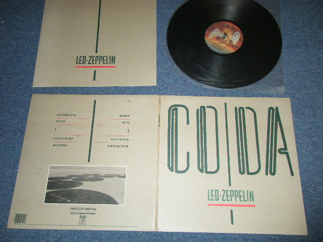 画像1: LED ZEPPELIN - CODA ( Matrix # A) ST-SS 825101-C B17458  △3180(5) / B) ST-SS 825101-C B17459-C  △3180-X(5) ) ( MINT/MINT )  / 1982 US AMERICA  ORIGINAL Used LP With ORIGINAL INNER SLEEVE   