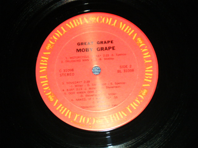 画像: MOBY GRAPE - GREAT GRAPE ( Ex+++/MINT- ) / 1972 US AMERICA ORIGINAL Used LP  