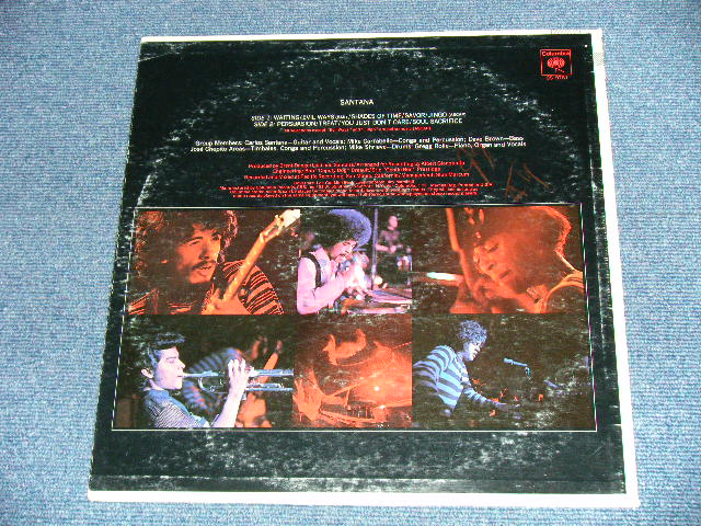 画像: SANTANA - SANTANA (Debut Album)(Matrix # A)XSM-139377-1A S\ B)XSM-139378-1A S\) "SANTA MARIA Press in CA" (Ex/Ex++) /1969 US AMERICA ORIGINAL "360 SOUND LABEL" Used LP 