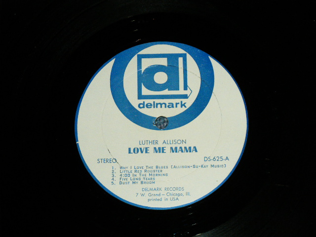 画像: LUTHER ALLISON - LOVE ME MAMA ( VG++/Ex++ ) / 1969 US AMERICA ORIGINAL Used LP 