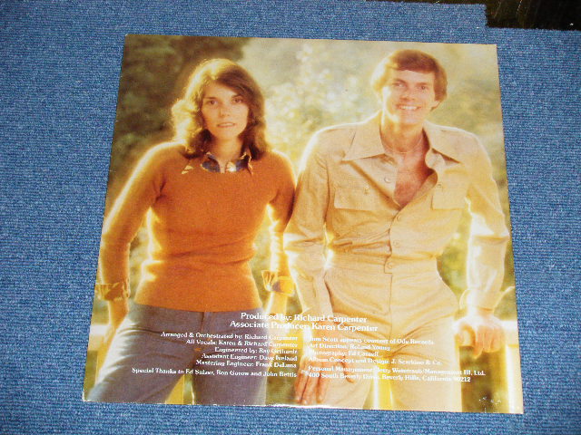 画像: CARPENTERS - A KIND OF HUSH  ( Matrix No. AM  SP 4897 M3 △20973(3) /  AM SP 4898  M3 △20973-X(15)  )(Ex++/Ex+++) With ORIGINAL INNER SLEEVE  /  1976 US AMERICA ORIGINAL Used  LP 