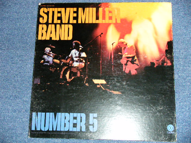 画像: STEVE MILLER BAND - NUMBER 5 ( Ex+/Ex+++)  / 1970 US AMERICA ORIGINAL "GREEN with Purple'C' Logo on TOP Label" Used LP 