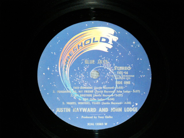 画像: JUSTIN HAYWARD & JOHN LODGE of The MOODY BLUES -BLUE JAYS  ( Ex/Ex++ Looks:Ex+)  / 1976 US AMERICA  ORIGINAL  Used LP