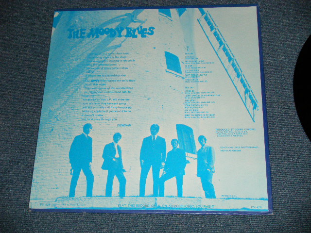 画像: The MOODY BLUES - #1 : GO NOW  (  MATRIX # A) A-1  PS428 ZAL-6787 /  B)A-1  PS428  ZAL-6788  ) ( Ex+++/MINT-)  / 1965 US AMERICA  ORIGINAL  "DARK BLUE LABEL"  STEREO   Used LP