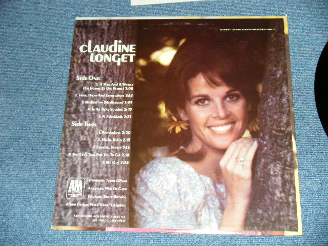 画像: CLAUDINE LONGET -  CLAUDINE ( Matrix # :SP-4141 1-A △10146  / SP-4142 1-F △10146-x  )( Ex+++/MINT-) / 1967 US AMERICA ORIGINAL "BROWN Label"  Used LP 