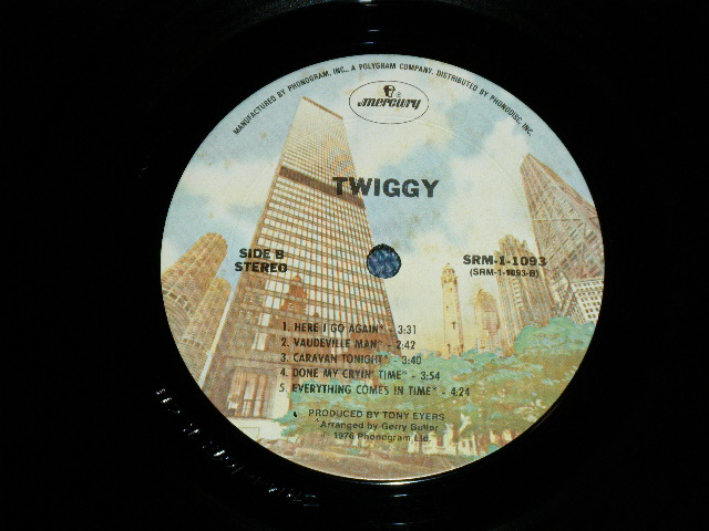 画像: TWIGGY - TWIGGY ( MINT-/MINT-)  / 1976  US AMERICA ORIGINAL Used  LP 