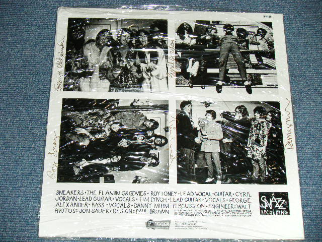 画像: The FLAMIN' GROOVIES - SNEAKERS ( SEALED) / 1990's? US AMERICA REISSUE 'BRAND NEW SEALED' 10" LP