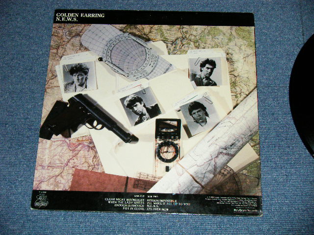 画像: GOLDEN EARRING - N.E.W.S. ( Ex++/Ex+++)  / 1984  US AMERICA ORIGINAL Used  LP 