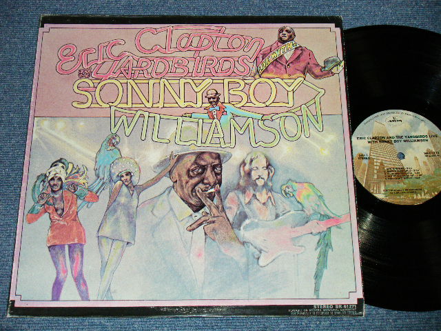 画像1: SONNY BOY WILLIAMSON & THE YARDBIRDS - ERIC CLAPTON & The YARDBIRDS LIVE WITH SONNY BOY WILLIAMSON ( Ex++/Ex+++) / 1970's Press  US AMERICA STEREO Used LP 