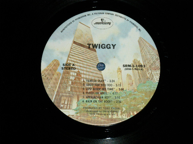 画像: TWIGGY - TWIGGY ( MINT-/MINT-)  / 1976  US AMERICA ORIGINAL Used  LP 