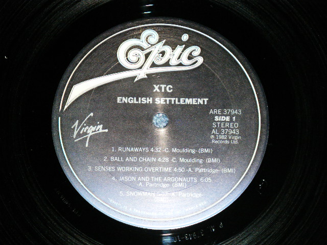 画像: XTC - ENGLISH STETTLEMENT (MINT-/MINT-) / 1982 US AMERICA ORIGINAL "PROMO" "With CUSTOM ART INNER SLEEVE" Used LP 