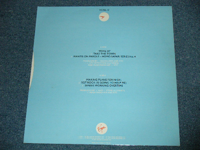 画像: XTC - WAKE UP ( MINT-/MINT-) / 1982 UK ENGLAND ORIGINAL  Used 12" Single 