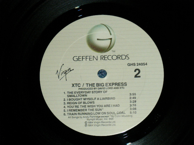 画像: XTC - THE BIG EXPRESS ( Ex++/Ex+++) / 1984 US AMERICA  ORIGINAL  Used LP 