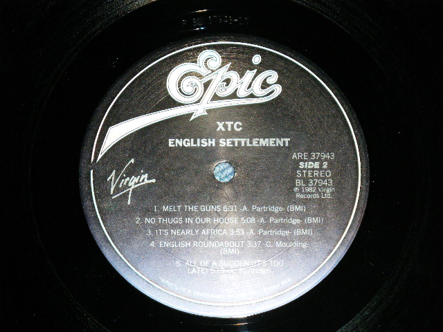 画像: XTC - ENGLISH STETTLEMENT ( Ex+++/Ex+++) / 1982 US AMERICA  ORIGINAL  Used LP 