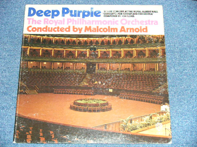 画像: DEEP PURPLE - CONCERTO FOR GROUP & ORCHESTRA ( Ex-/Ex++ Looks:Ex+)  / 1974 Version US AMERICA 2nd Press Label "BURBANK STREET Label" Used  LP 