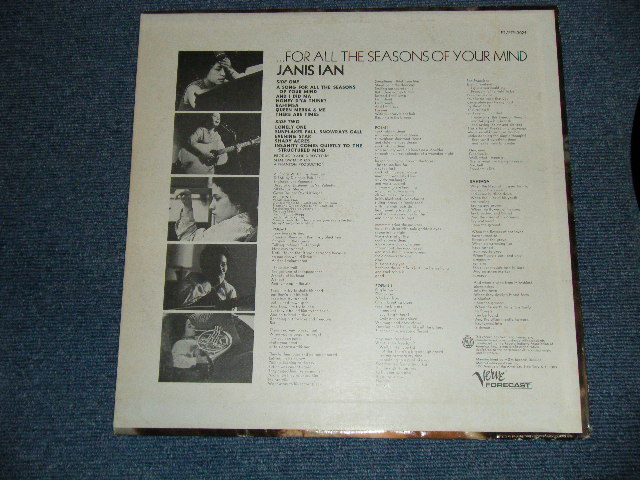 画像: JANIS IAN - FOR ALL THE SEASONS OF YOUR MIND ( Ex++/Ex+++ ) / 1967 US ORIGINAL 1st Press STEREO  Used LP