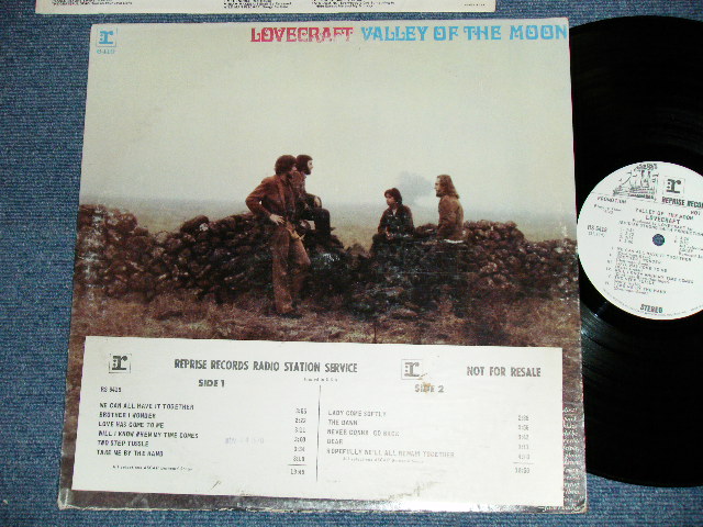 画像1: LOVECRAFT ( Ex: H.P.LOVE CRAFT ) -  VALLEY OF THE MOON ( Ex/Ex+++ ) / 1970  US AMERICA ORIGINAL "WHITE LABEL PRONO" Used LP  