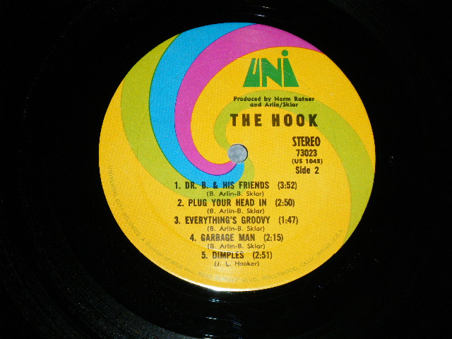 画像: The HOOK - The HOOK ( VG+++/Ex++) / 1969 US AMERICA ORIGINAL  Used LP 