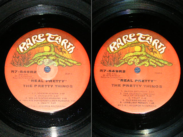 画像: PRETTY THINGS - REAL PRETTY ( Ex/Ex+++)   / 1976 US AMERICA ORIGINAL Used LP