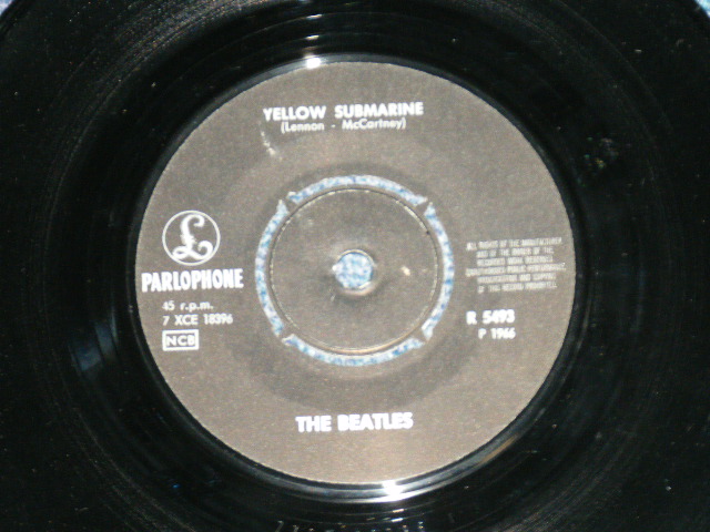 画像: THE BEATLES - YELLOW SUBMARINE   ( Ex+++,Ex-/Ex+++ ) / 1966 SWEDEN ORIGINAL Used 7" Single With PICTURE SLEEVE 