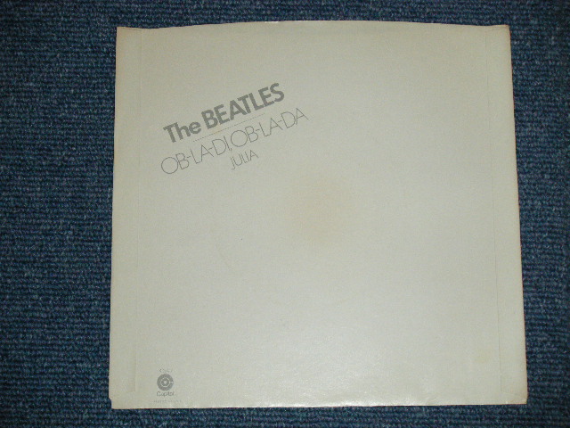 画像: THE BEATLES - OB-LA-DI OB-LA-DA  (  Ex++/Ex+++ ) / 1976 US ORIGINAL  Label Used 7" inch Single  With PICTURE SLEEVE