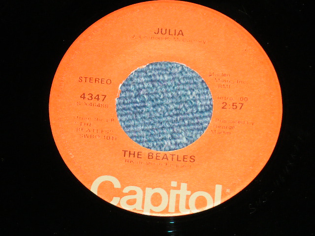 画像: THE BEATLES - OB-LA-DI OB-LA-DA  (  Ex++/Ex+++ ) / 1976 US ORIGINAL  Label Used 7" inch Single  With PICTURE SLEEVE