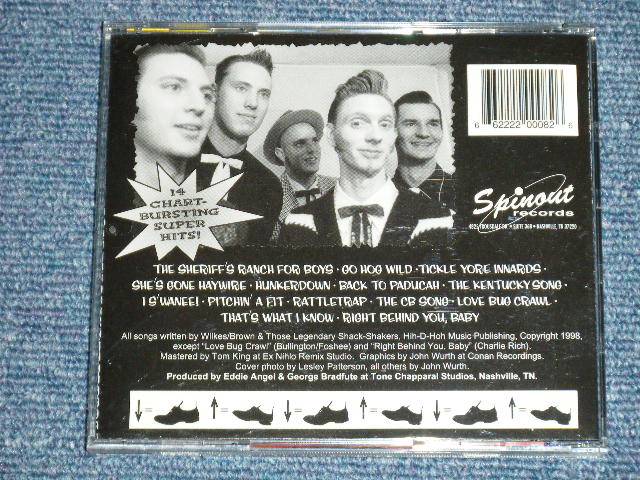 画像: The LEGENDARY SHACK-SHAKERS - HUNKER DOWN WITH...  (MINT-/MINT) / 1998 US AMERICA ORIGINAL  Used CD 
