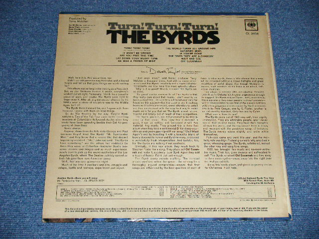 画像: BYRDS, THE - TURN! TURN! TURN!  (Matrix # A) 1A / B) 1A )( Ex++, VG+++/Ex++) / 1965 US AMERICA ORIGINAL MONO '360 Sound Label' Used LP 