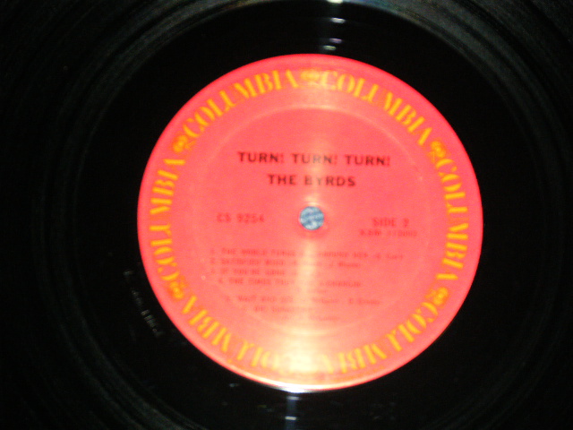 画像: BYRDS, THE - TURN! TURN! TURN!(Matrix # A) 2A / B) 2A ) ( VG/Ex++ ) / Early 1970 US AMERICA "2nd Ptress Label"  Used LP 