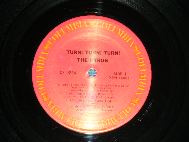 画像: BYRDS, THE - TURN! TURN! TURN!(Matrix # A) 2A / B) 2A ) ( VG/Ex++ ) / Early 1970 US AMERICA "2nd Ptress Label"  Used LP 