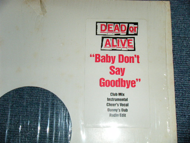 画像: DEAD OR ALIVE  - BABY DON'T SAY GOODBYE ( Ex+++/MINT-)   / 1989  US AMERICA ORIGINAL Used 12" 