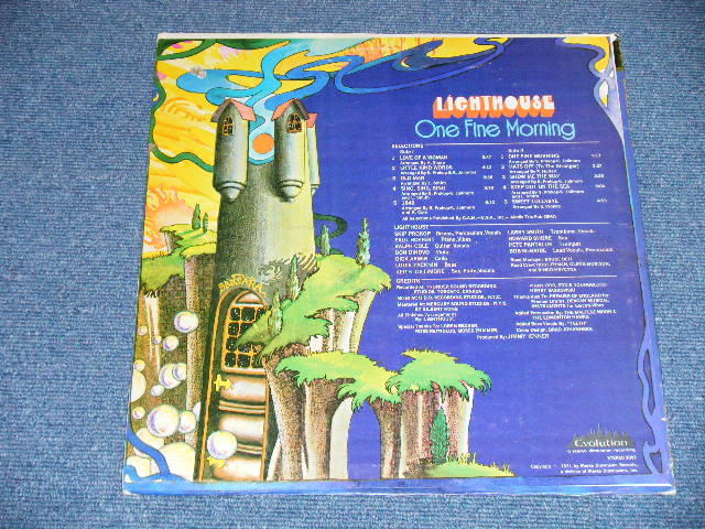 画像: LIGHTHOUSE - ONE FINE MORNING (Ex++.Ex++Looks:VG+++, Ex+++) / 1971 US AMERICA ORIGINAL Used LP