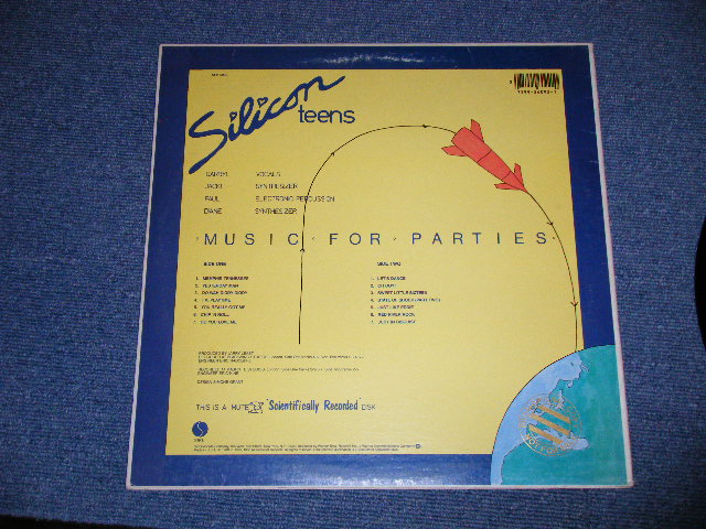 画像: SILICON TEENS - MUSIC FOR PARTIES : SYNTHSIZER POP,TECHN-POP( Ex++/MINT- ) / 1979 US AMERICA  ORIGINAL  Used   LP