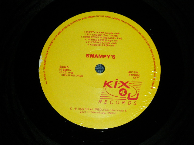 画像: THE SWAMPY'S  - COME BACK TO THE SWAMP  ( NEW)  / 1990 HOLLAND ORIGINAL "BRAND NEW" LP 