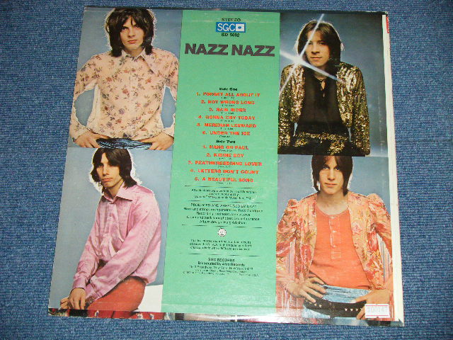 画像: NAZZ  ( TODD RUNDGREN ) -  NAZZ (Ex+++/MINT-)  / 1969 US AMERICA ORIGINAL "BLACK WAX! " & "RED & ORANGE With BLACK PRINT LOGO LABEL"   Used LP 