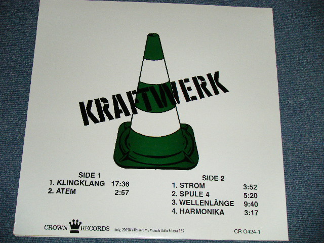 画像: KRAFTWERK - KRAFTWERK  ( NEW )  /2000 ITALY REISSUE or REPRO "BRAND NEW"  LP