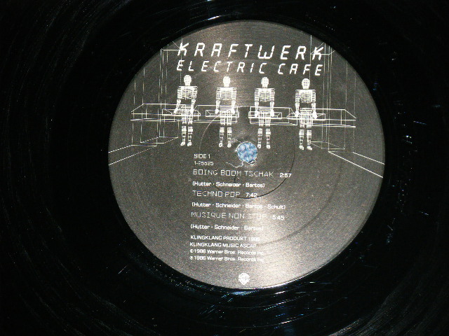 画像: KRAFTWERK - ELECTRIC CAFE (Ex+/MINT-) / 1986 US AMERICA ORIGINAL Used LP