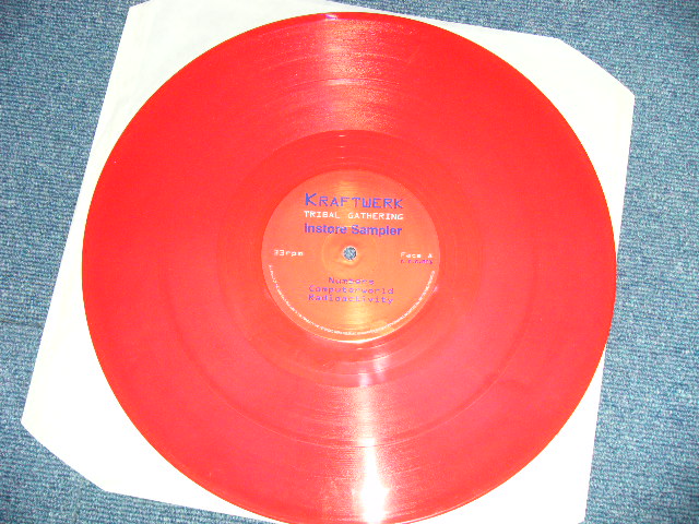 画像: KRAFTWERK - TRIBAL GATHERING : 24TH MAY1997 ( NEW )  / 1997 UK ORIGINAL "RED WAX Vinyl" "BRAND NEW" LP