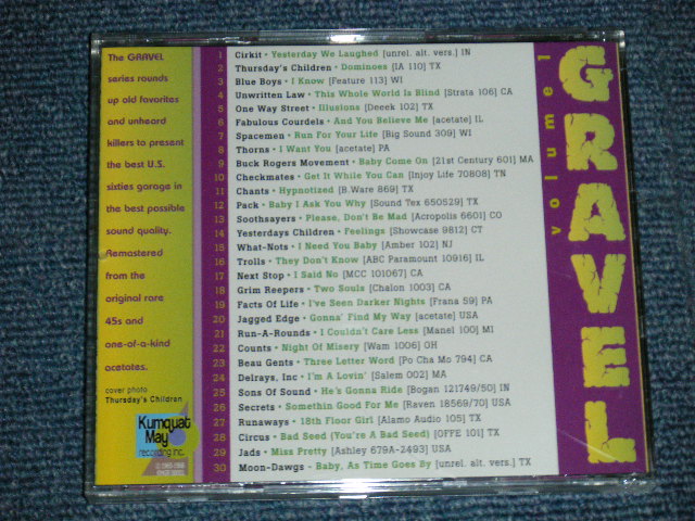 画像: va Omnibus - GRAVEL Vol.1 : UK SIXTIES GARAGE  AT ITS BEST   (MINT/MINT) /  Used CD 