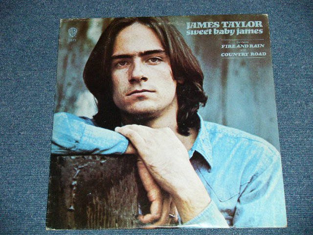 画像: JAMES TAYLOR - SWEET BABY JAMES : With POSTER SONG SHEET : 2nd Press "TITLE Credit" on Front Cover  (Matrix #A)WS-1-1843-MCA-NY-1  B)WS-2-1843  MCA-NY-2) "MCA Pressing Plant, Gloversville N.Y." ( Ex+/Ex+ A-2,3;VG+) / 1976 Version US AMERICA  3rdPress "BURBANK STREET with 'W' Logo on Label" Used LP