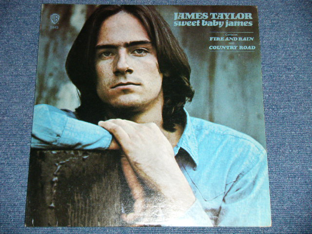 画像: JAMES TAYLOR - SWEET BABY JAMES : With POSTER SONG SHEET : 2nd Press "TITLE Credit" on Front Cover  (Matrix # WS 1843-A 39638-1D/WS 1843-B 39639-1C) "SANTA MONICA Press" ( Ex+++/Ex++ Looks:MINT-) / 1970 US ORIGINAL 1st Press GREEN & "WB" Label Used  LP