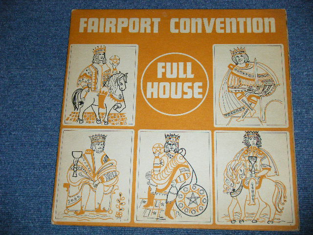 画像: FAIRPORT CONVENTION - FULLHOUSE ( Matrix # A▽3//2/ B▽3// )(Ex+++/Ex+++ )  / 1970 UK ENGLAND ORIGINAL "PINK ISLAND Label" Used LP 