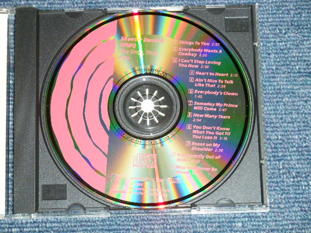画像: SKEETER DAVIS & NRBQ - SHE SINGS,THEY PLAY ( MINT-/MINT)   / 1986 US AMERICA ORIGINAL Used CD 
