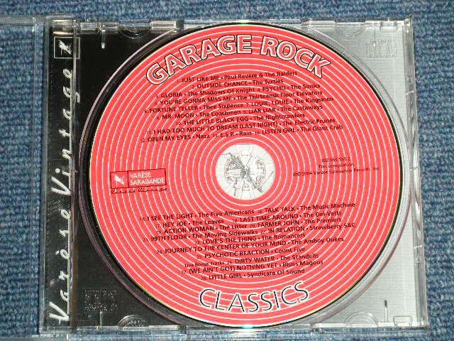 画像: va Omnibus - GARAGE ROCK CLASSICS : 25 ORIGINAL HITS   (MINT-/MINT) / 2004 US AMERICA ORIGINAL Used CD 