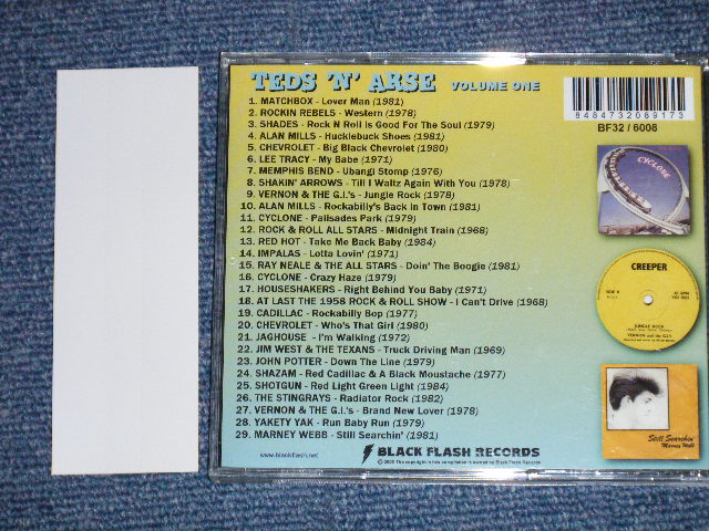 画像: va Omnibus - TED 'N' ARSE  VOLUME ONE : RARE REVIVAL 1968-1985  (MINT/MINT) / 2006 UK ENGLAND ORIGINAL  Used CD  with JAPAN OBI & LINER 