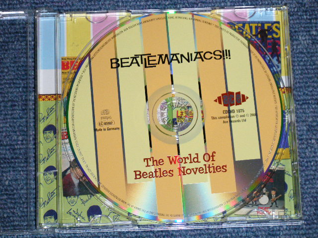 画像: va Omnibus - BEATLE MANIACS!!! : THE WORLD OF BEATLES NOVELTY RECORDS   (MINT-/MINT) / 2006 UK ENGLAND & GERMAN Press  ORIGINAL Used CD 